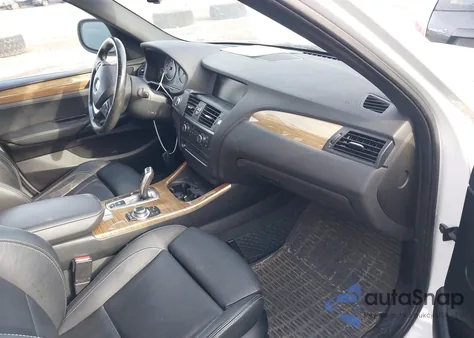 2013 BMW X3 xDrive28I z USA, uszkodzony, nr VIN 5UXWX9C50D0D01778